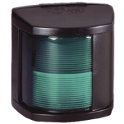Hella Serie 2984 Stuurboordlantaarn, 12V - 25W, 112,5Â¦, BSH-2NM, zwart huis met groene lens