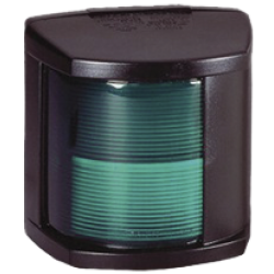 Hella Serie 2984 Stuurboordlantaarn, 12V - 25W, 112,5Â¦, BSH-2NM, zwart huis met groene lens