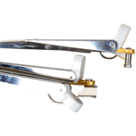 allpa RVS Ruitenwisserarm enkel, L=350mm