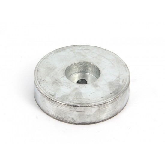 Stern anode model  Disk  zink, 140mm, bruto gewicht 3,0kg