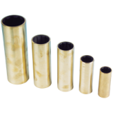 allpa Neopreen schroefas-lagerbussen met messing mantel voor as Ã30mm, buitenmaat Ã40mm, L=120mm