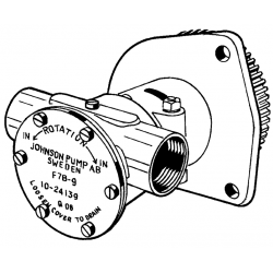 Johnson Pump impeller 1028BT-1