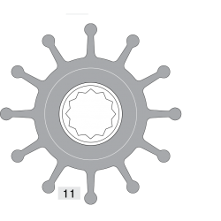 Johnson Pump impeller 812B-1