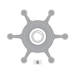 Johnson Pump impeller 824P-9