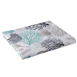 28401- Coastal Tablecloth Waterproof - White Small