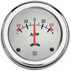 Amperemeter 60A wit directe meting 52mm