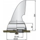 Doradebox RVS voor luchthapper D125mm