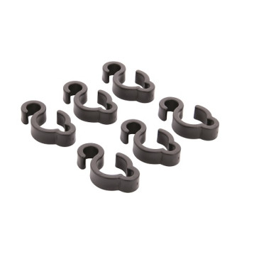 Rail clip walstroom 16A kabel (set van 6 stk)