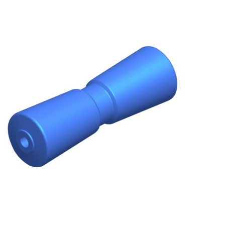 V-kielrol PU L250mm Ã78mm as 16mm