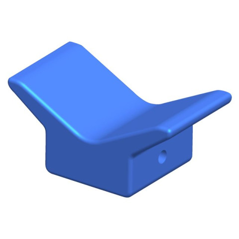 Boegstop PU 50x50x80mm