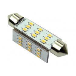 S-LED 27 FESTOON 10-30V 42MM 2700K