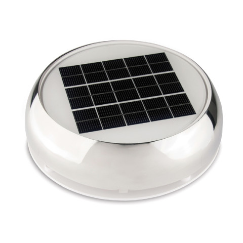 3  Day-Night Solar Vent - Stainless Steel
