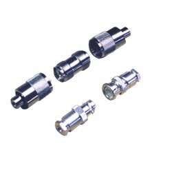 BNC COAX CONNECTOR SET 5MM KABEL