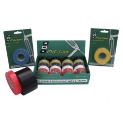 PVC ELECTRICAL TAPE BLACK 19MMX20M