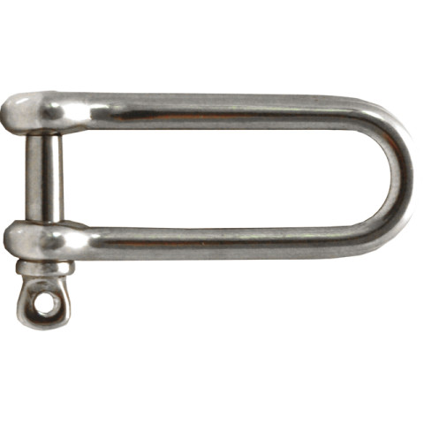 RVS D-SLUITING LANG 6MM