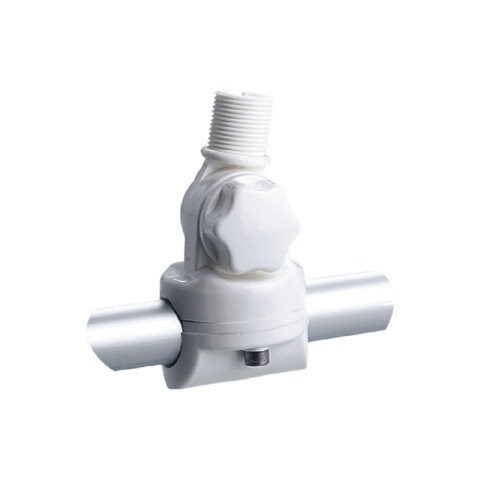 RA134 RAILINGVOET 22MM NYLON