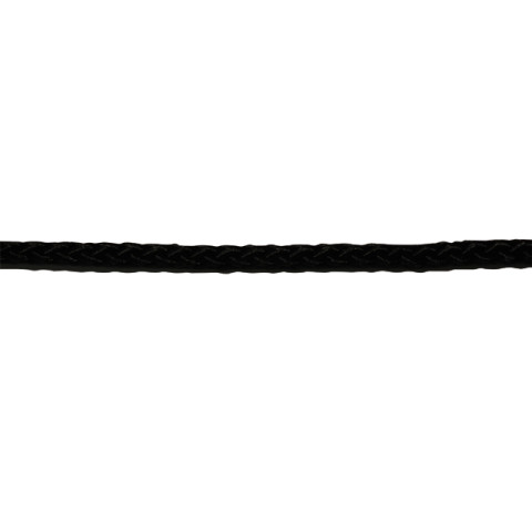 VLAGGENLIJN 6MM-10M ZWART
