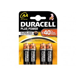 DURACELL PLUS MN1500, AA, 4-PACK