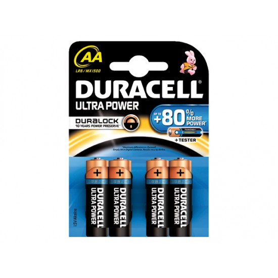 DURACELL ULTRA MX1500, AA, 4-PACK