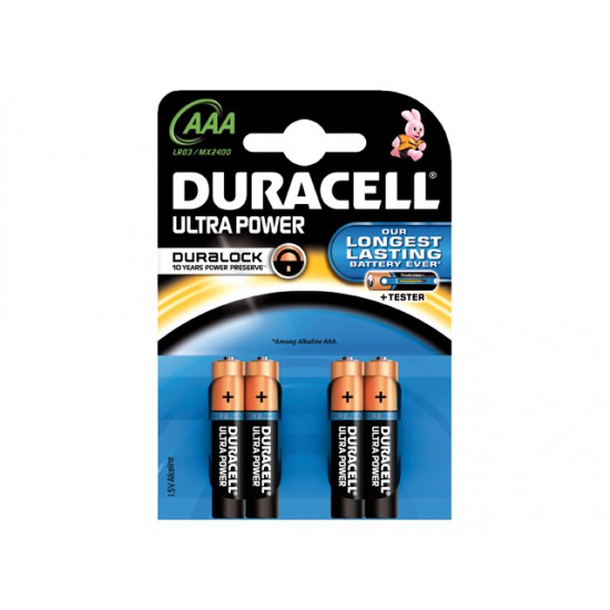 DURACELL ULTRA MX2400, AAA, 4-PACK