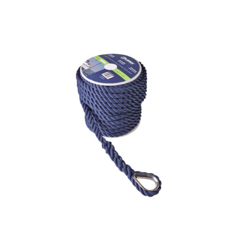 ANKERLIJN POLYESTER 12MM 30M NAVY