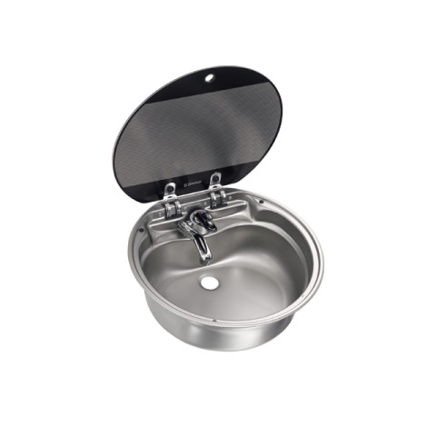 SNG 420 SPOELBAK ROND MET DEKSEL