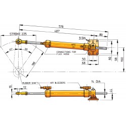 Cilinder type MTC72, pijp D 10mm