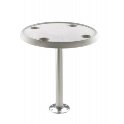 Tafel incl. poot vaste hoogte 680mm (flush)