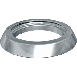 RVS ring en moer voor luchthappers 100 mm rond