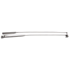 Rvs ruitenwisserarm dubbel, l 762mm