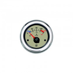 Water temp. meter creme 12-24 V (40-120Â°C)