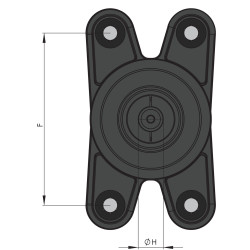 Vetus drive type 2 As 25, homokineet 10, 4''