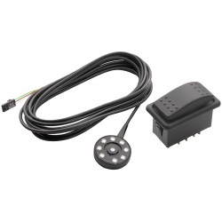 Regensensor 12-24V, incl schak bed knop voor ruitenwis