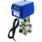 Motorized ball valve 12VDC 40Nm SS316 11-2''