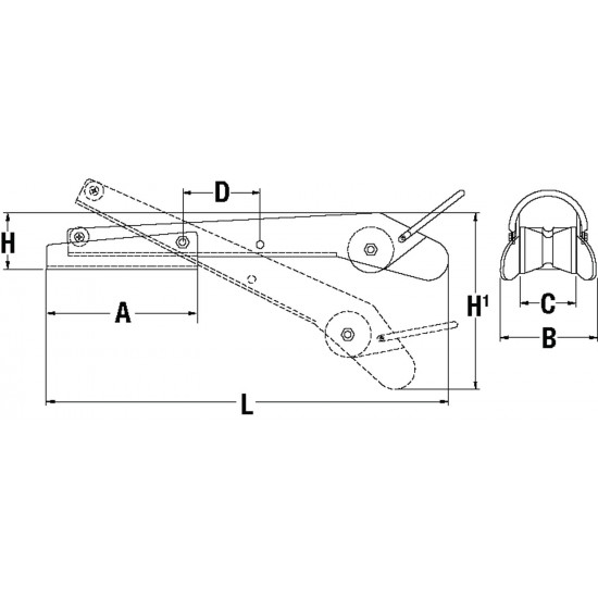 Bow Roller - Self launch (AR7561S)