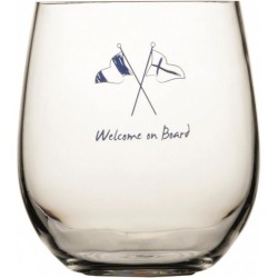 27106 - Welcome Water Glass - 6 u.