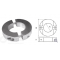 allpa Aluminium Anode voor Ã30mm-as ringvormig-dun