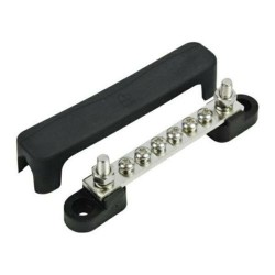 Busbar 6 terminals, 2 studs