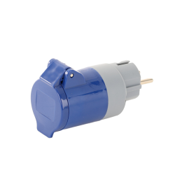Adapter Schuko naar CEE 16A