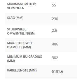 Light stuurkabel 17 ft.