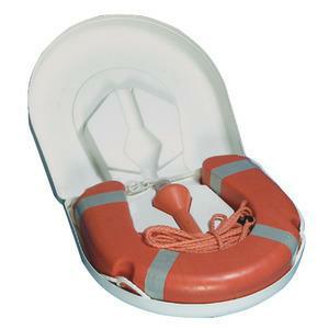 ABS case for horseshoe lifebuoy