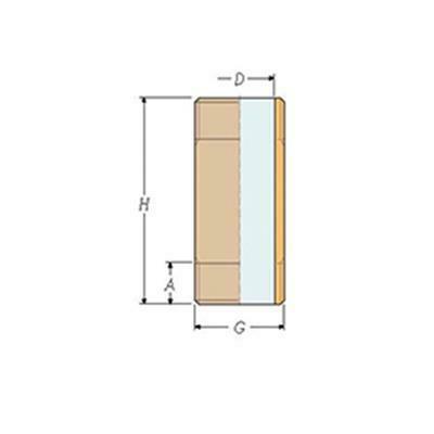 Verlengbuis 1-2 x1-2 x60 mm