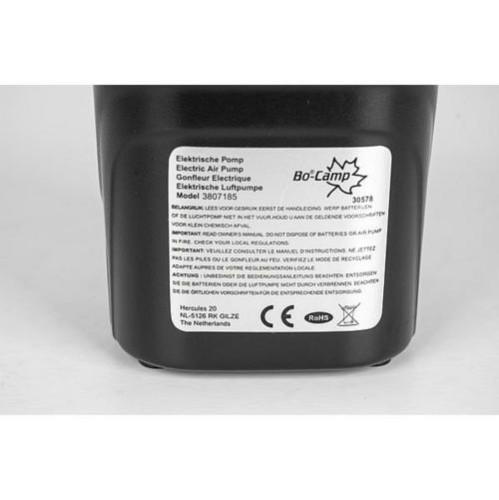 Bo-Camp Elektrische pomp Oplaadbaar USB 4000 mAh 250ltr-min