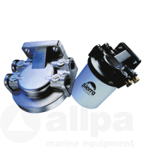 Sierra Benzinefilter-Waterafscheider 1-4  Aluminium, incl. bracket, 21 Micron
