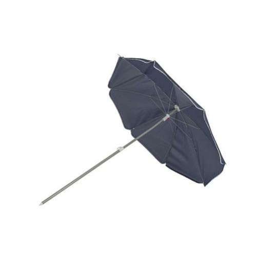 Bo-Camp Parasol Met knikarm 165 cm Blauw