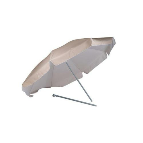Bo-Camp Parasol Met knikarm 165 cm Sand