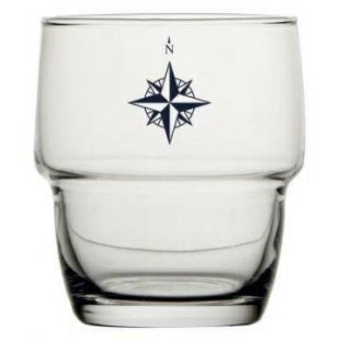 15203Z - Northwind Small Stackable Glass Ecozen - 6 u