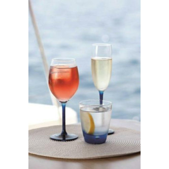 16924Z - Party Blue Wine Cup Ecozen - 6 u