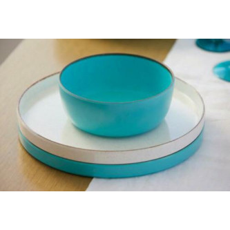 29003 -Maldivas Dessert Plat Ivory - 6U