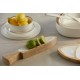 29003 -Maldivas Dessert Plat Ivory - 6U
